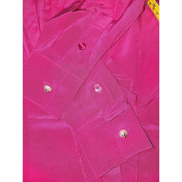 NWT Tory Burch Jane Fuschia Hibiscus Dress Size 2 XS Small - Picture 6 of 7